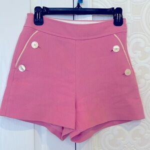 J.Crew Pink Button-Accent Women's Shorts